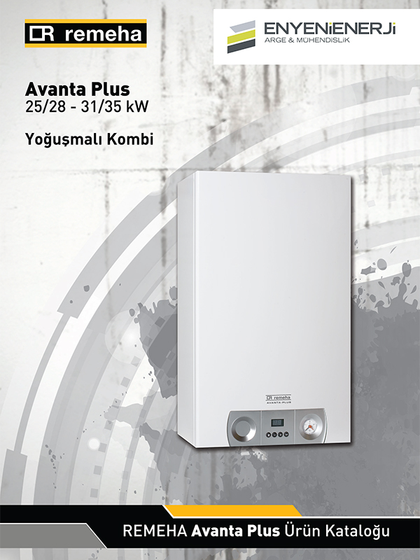 Remeha Avanta Plus Tam Yoğuşmalı Kombi Kataloğu